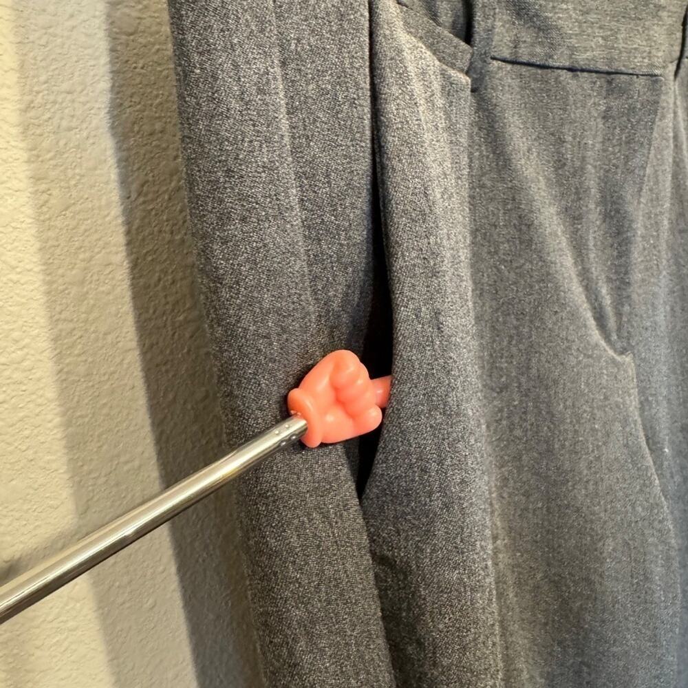 Talbots Pants Gray Barely Boot Stretch Pockets Dr… - image 6